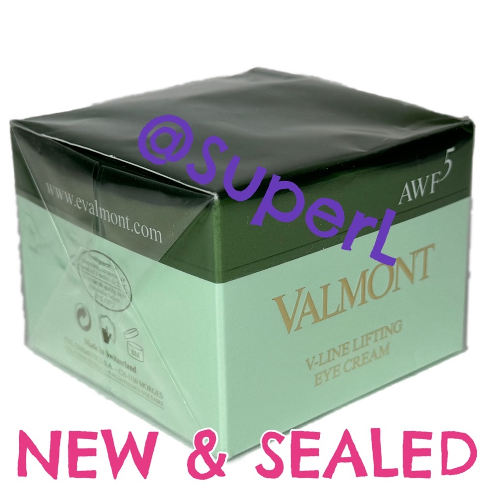 NEW Valmont V-Line Lifting Eye Cream Moisturizer Primer Skincare Beauty